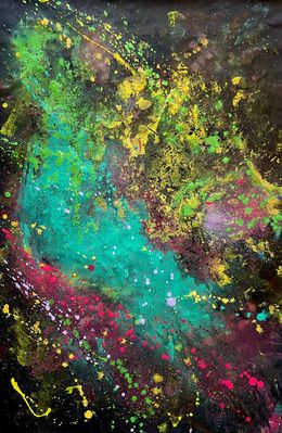 Gemälde, Cosmos, Noir Visualart