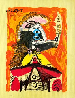 Édition, Portraits Imaginaires 27.2.69 I, Pablo Picasso