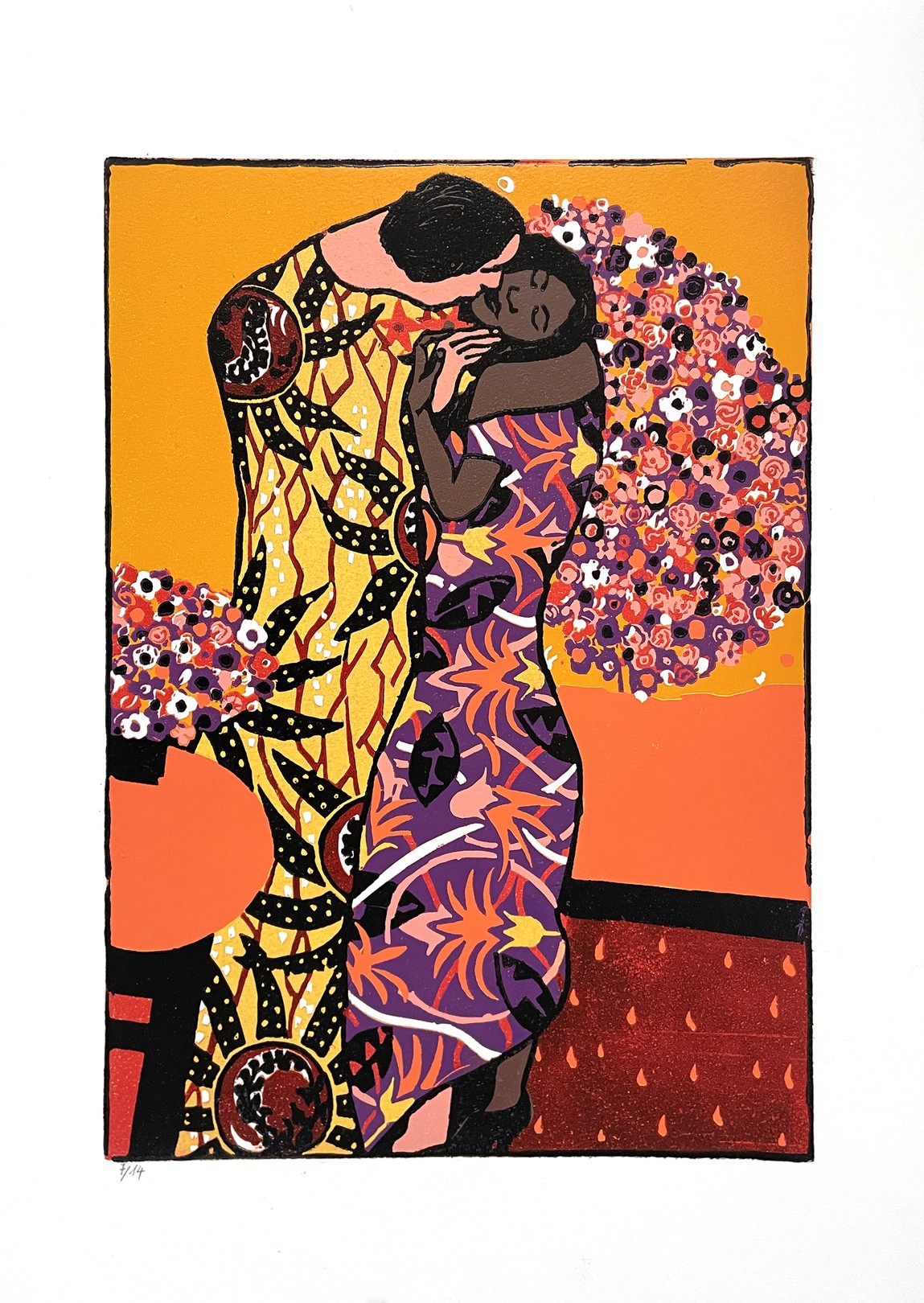 Jean-Yves Boislève, Le baiser à la danseuse Jean-Yves Boislève, Le baiser à la danseuse