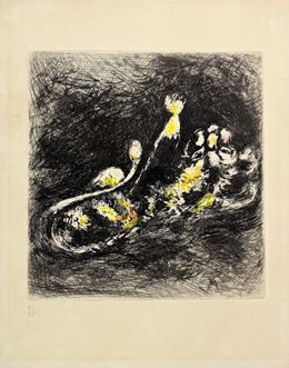 Drucke, Le lion et le moucheron, Marc Chagall