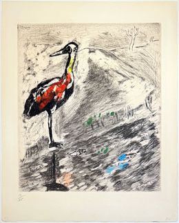 Drucke, The Heron, Marc Chagall