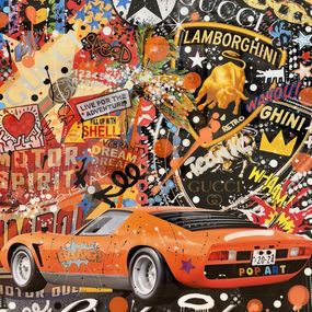Gemälde, Lamborghini Miura Pop, Fanni Mayer