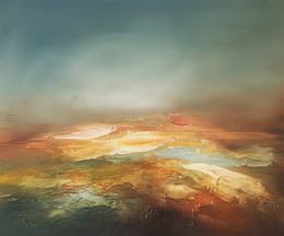 Painting, The blissful sea 1, Paul B