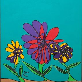 Peinture, Colorful Leaves, Sano Ve Billa