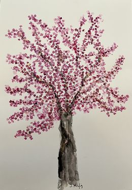 Pintura, Cerisier du Japon, Isabelle Hirtzig