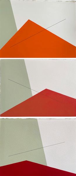 Zeichnungen, Rhythm 1, 2 and 3 Triptych. From The Rhythm Series, Neerja Chandna Peters
