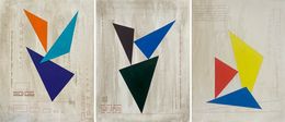 Zeichnungen, Play 1, 2 and 3 Triptych. From The Play Series, Neerja Chandna Peters