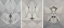 Zeichnungen, Journey Within 73, 74 and 75 Triptych. From The Journey Within Series, Neerja Chandna Peters