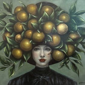 Gemälde, Hostess, Margarita Zipman