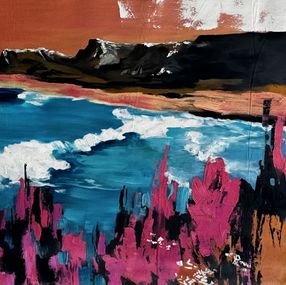 Peinture, XXL Landscape at 5.46 PM, Kseniya Rai