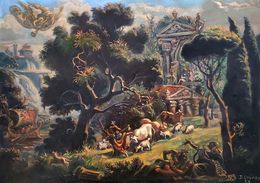 Gemälde, Noon in Italy, Daniil Litvinov