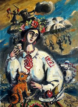 Gemälde, Morning in Ukraine Does Not Start with Coffee, Daniil Litvinov