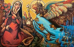 Gemälde, Annunciation, Daniil Litvinov