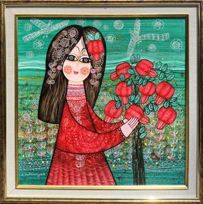 Peinture, Garden of Whimsy, Armen Vahramyan
