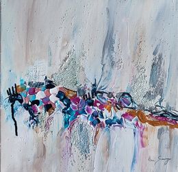 Painting, Union de couleurs, Âme Sauvage