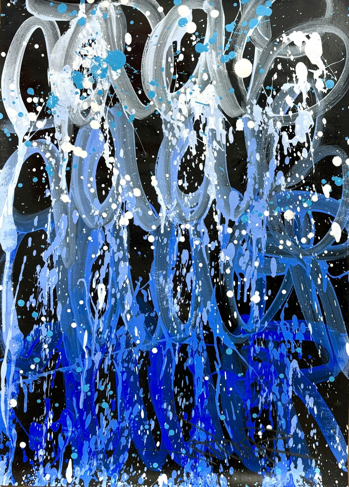 JonOne, Peinture sur papier JonOne, Peinture sur papier