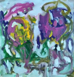 Gemälde, Flowers in my heart, Emily Starck