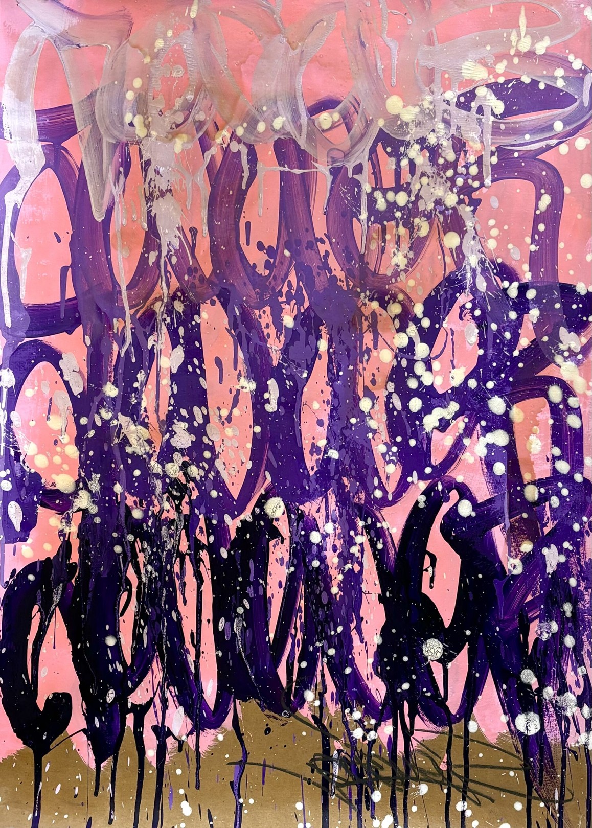 JonOne, Peinture sur papier JonOne, Peinture sur papier