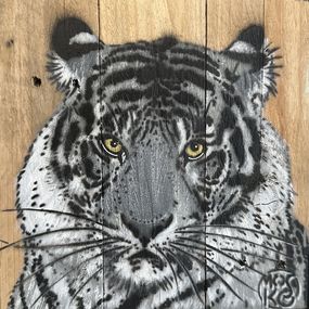 Gemälde, Grey Panther, Mosko