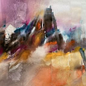 Painting, Fort fort lointain, Anne Bironneau