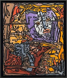 Gemälde, Sans titre, Robert Combas