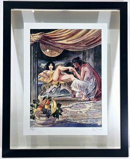 Print, La déesse de l'Amour., Milo Manara
