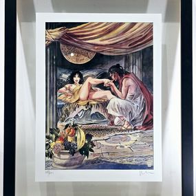 Print, La déesse de l'Amour., Milo Manara