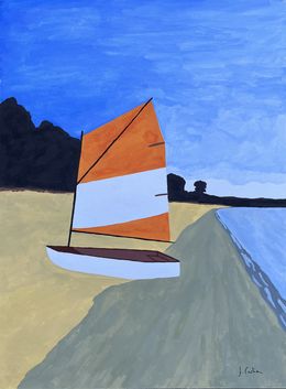 Gemälde, L’optimiste du Cap Coz, Frédéric Cadiou