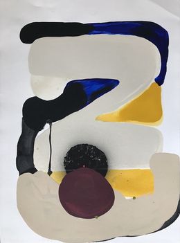 Gemälde, Rainbow Alphabet 2, Delphine Montebello