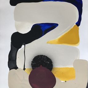 Gemälde, Rainbow Alphabet 2, Delphine Montebello