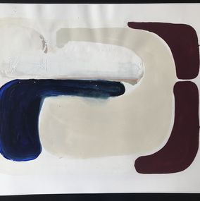 Gemälde, Rainbow Alphabet 6, Delphine Montebello