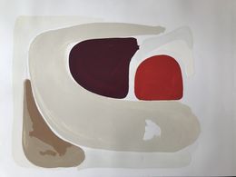 Gemälde, Rainbow Alphabet 7, Delphine Montebello