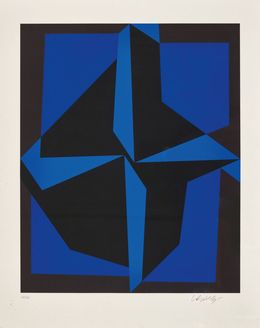 Drucke, The Fifty Years 8 - Chillán, Victor Vasarely