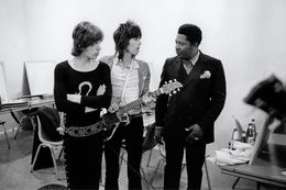 Fotografía, Mick Jagger, Keith Richards, and BB King Backstage, Chicago, IL, Glen Craig