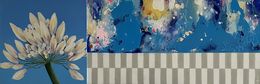 Peinture, Fusion florale et marine, Véronique Ball