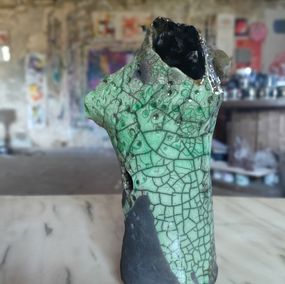 Skulpturen, Green dress, Emily Starck