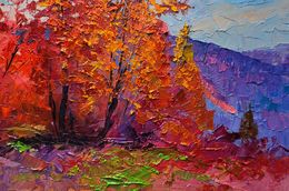 Gemälde, Autumn is Crimson, Boris Serdyuk