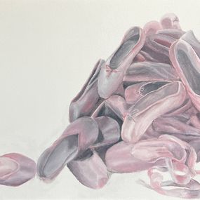 Peinture, No.3. Ballet shoes ||| billion tries, Olga Shanina