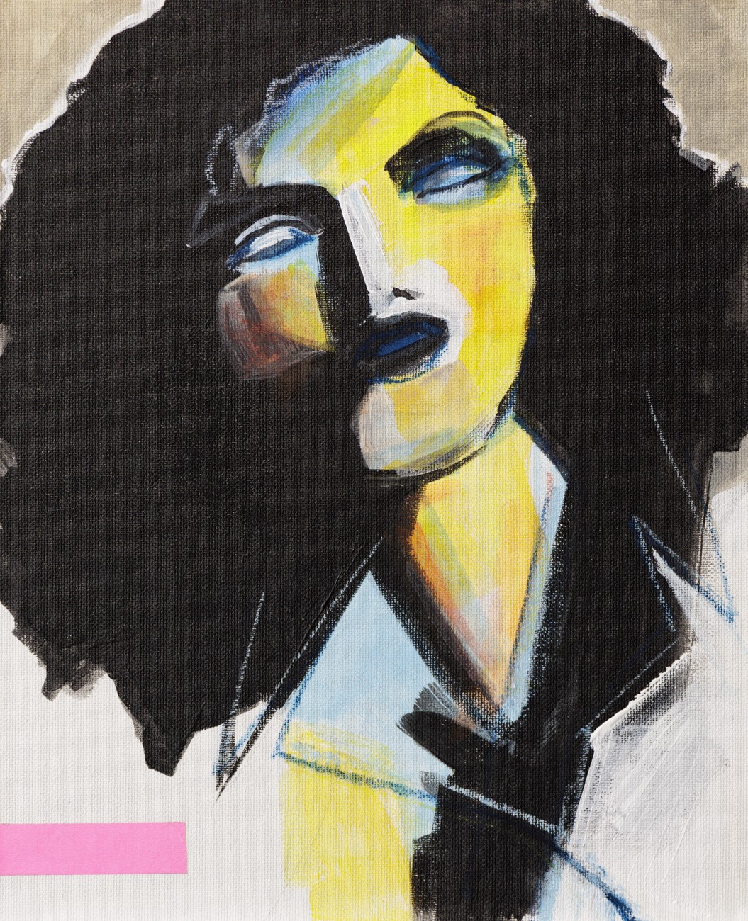 Alexandra Suliko Matyas, Cheveux noirs - Série Portrait de femme stylisé Alexandra Suliko Matyas, Cheveux noirs - Série Portrait de femme stylisé