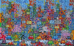 Painting, Amazing cities, Rico Sab