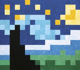 Gemälde, La nuit étoilée, Speedy Graphito