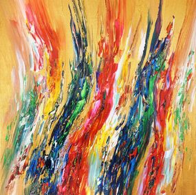 Peinture, Gold Pieces XS 3, Peter Nottrott