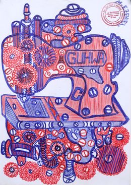 Fine Art Drawings, Guhwa, Ezekiel Messou