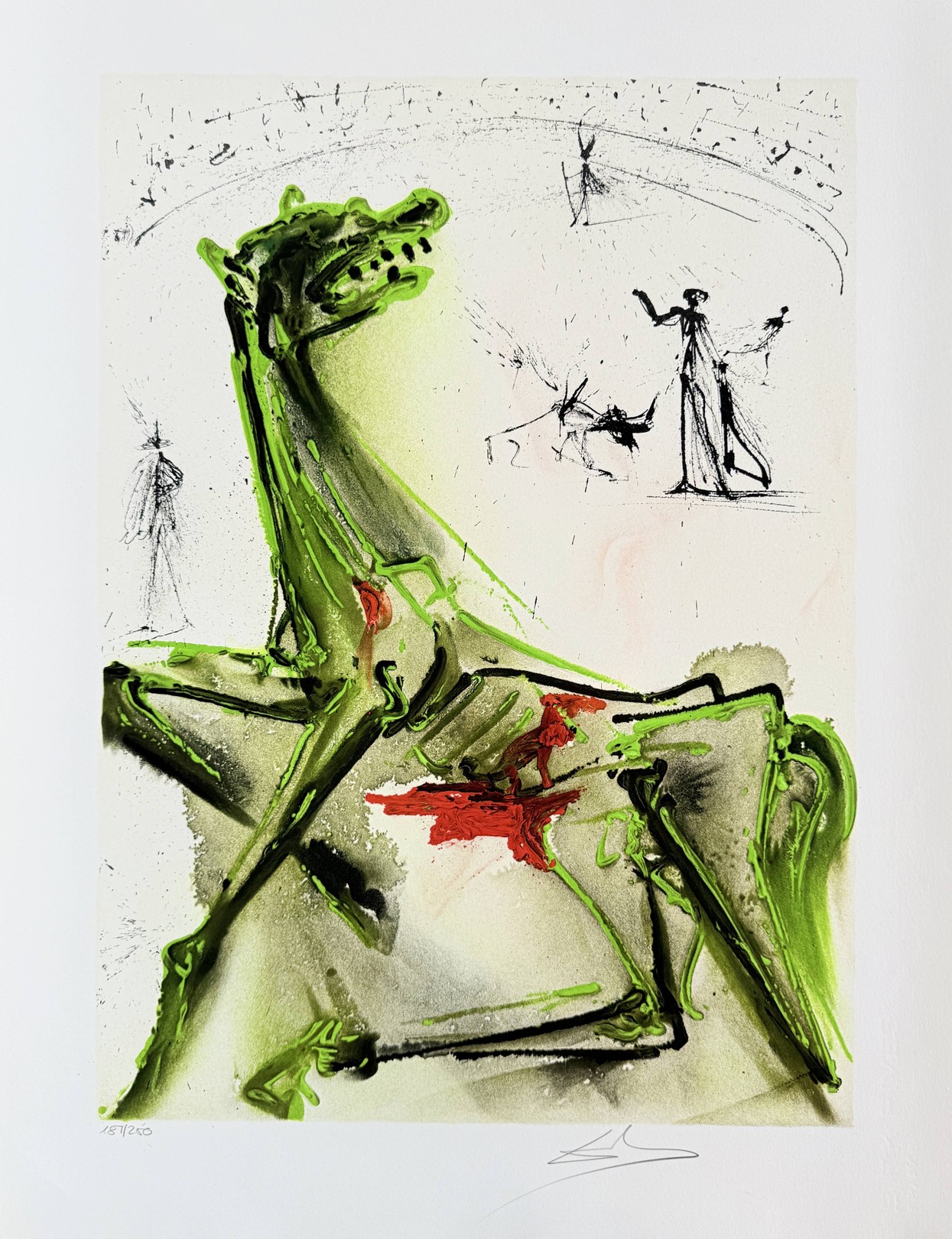 Salvador Dali, La victime de la Fête Salvador Dali, La victime de la Fête