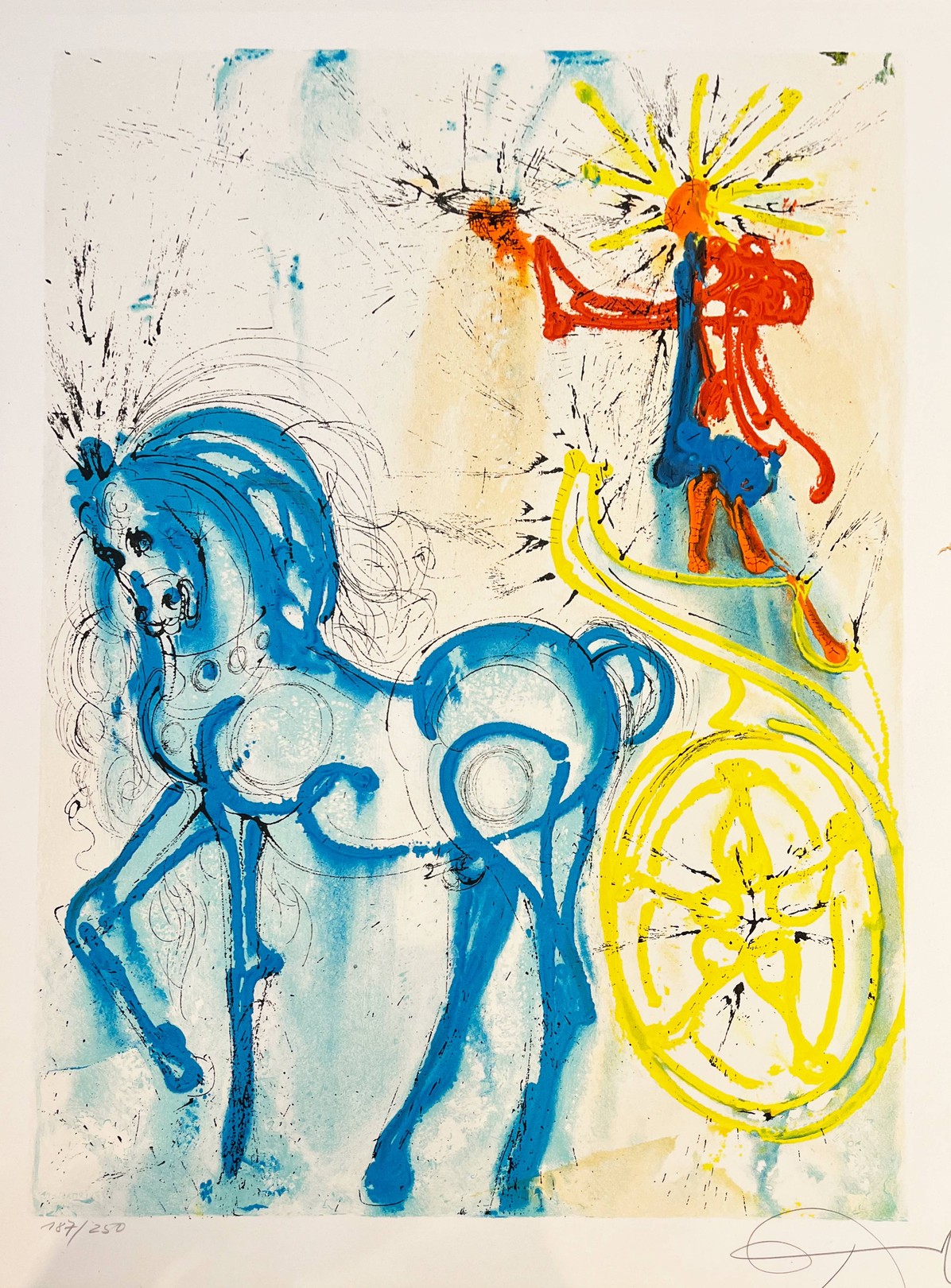 Salvador Dali, Le cheval de triomphe Salvador Dali, Le cheval de triomphe