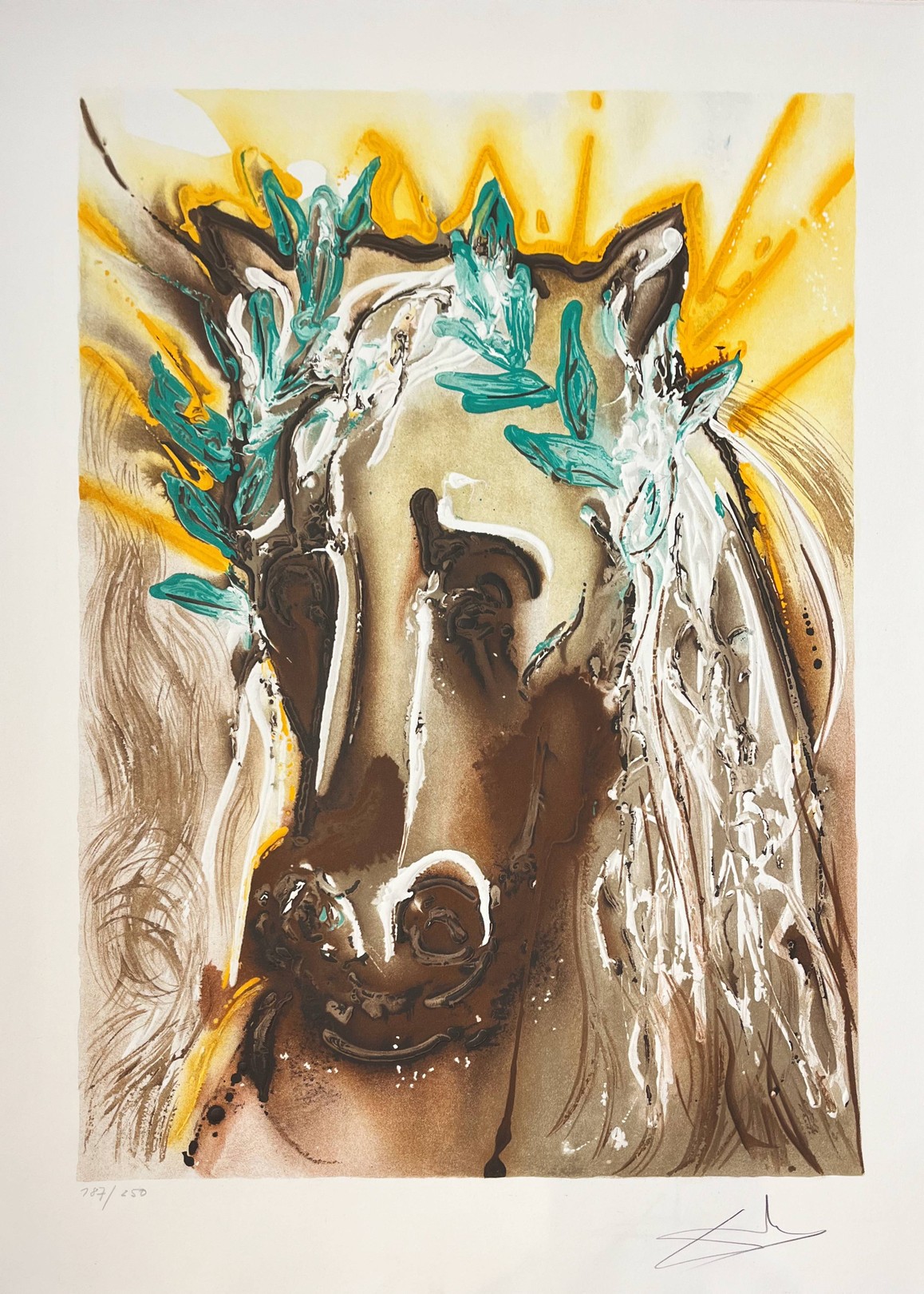Salvador Dali, Le cheval du printemps Salvador Dali, Le cheval du printemps