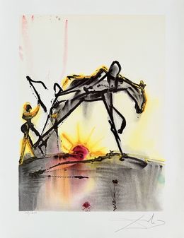 Edición, Le cheval de labeur, Salvador Dali