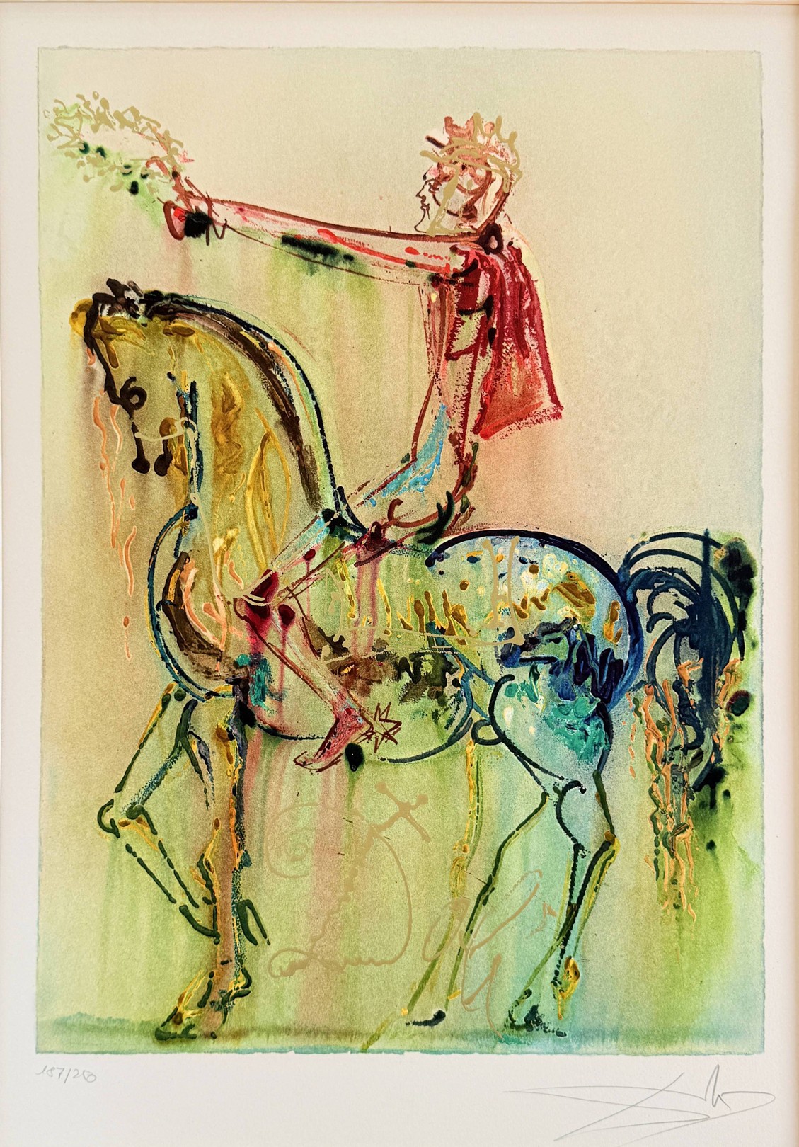 Salvador Dali, Le Chavelier Roman Salvador Dali, Le Chavelier Roman