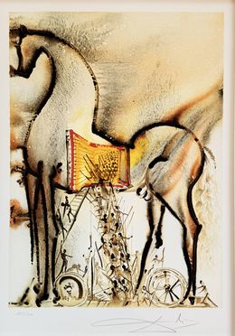 Edición, Le cheval de Troie, Salvador Dali