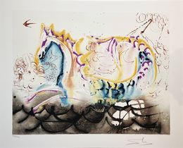 Print, Le cheval marin, Salvador Dali
